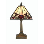Lampada da Tavolo Tiffany Camillo 9" di Oaks Lighting