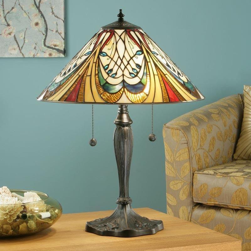 Lampada da Tavolo Tiffany Hector di Interiors 1900