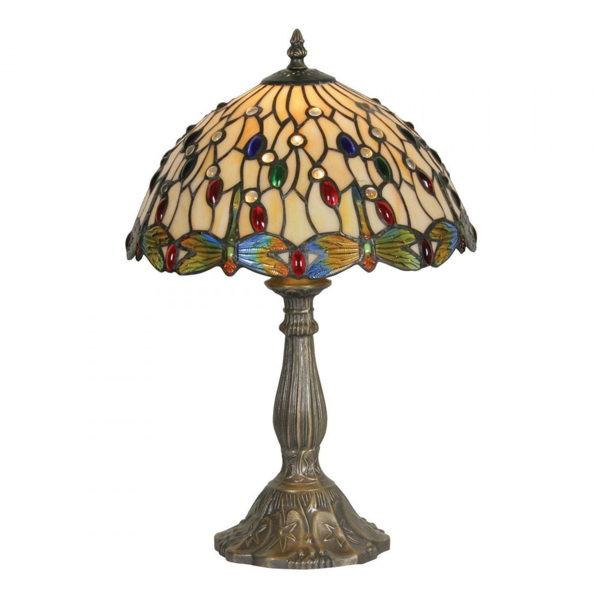Lampada Tiffany Oaks Dragonfly II - Paralume da 30 cm