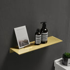 Mensola da Bagno in Metallo, Rack da Muro per Stoccaggio