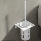 METALLUX LOO – Set di Spazzola per WC da Parete con Finitura Oro Spazzolato