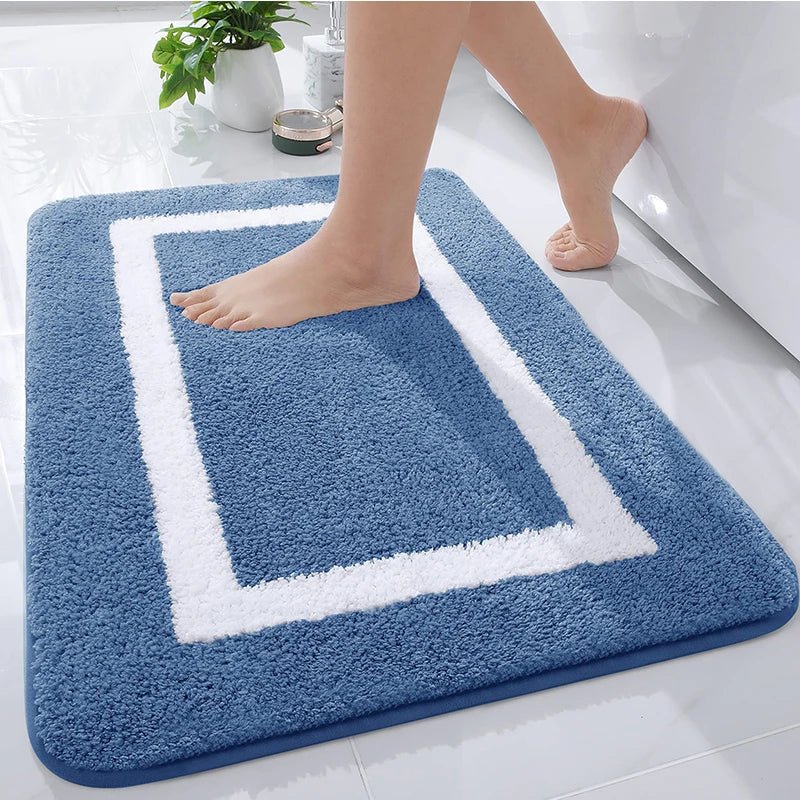 MICROFORM – Tappetino da bagno in microfibra morbida e antiscivolo per bagno e soggiorno