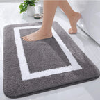 MICROFORM – Tappetino da bagno in microfibra morbida e antiscivolo per bagno e soggiorno
