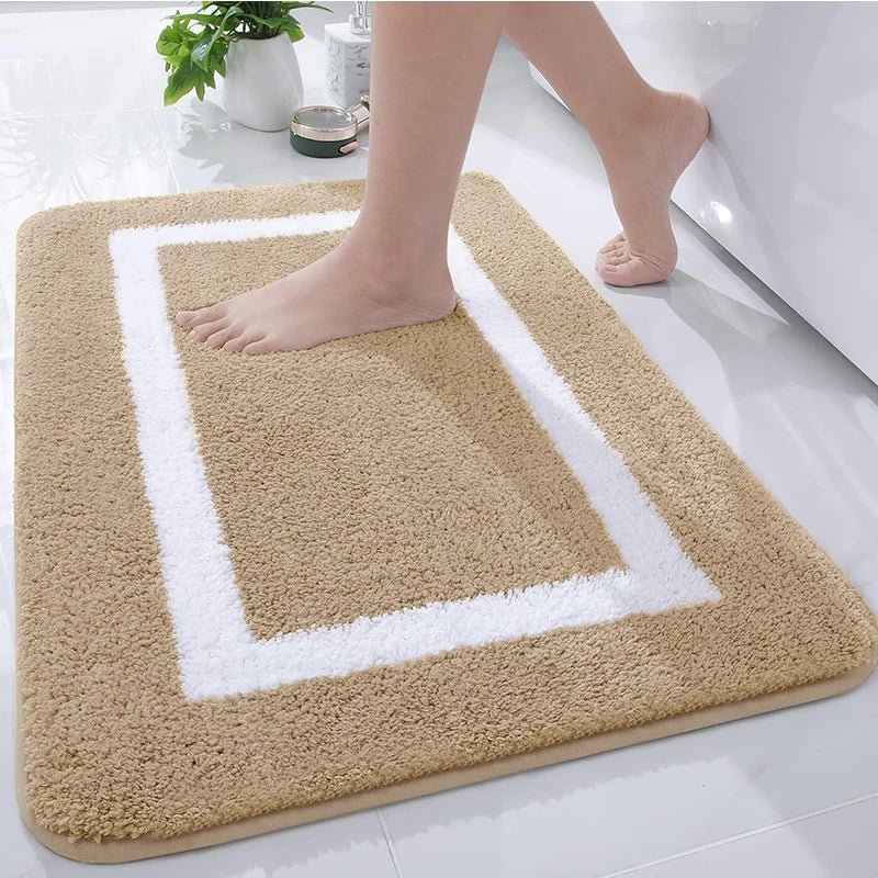 MICROFORM – Tappetino da bagno in microfibra morbida e antiscivolo per bagno e soggiorno