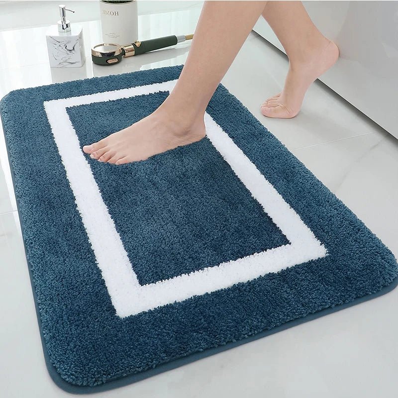 MICROFORM – Tappetino da bagno in microfibra morbida e antiscivolo per bagno e soggiorno