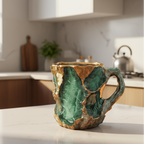 CRISTALLO MINERALE – Elegante Tazza da Caffè in Cristallo