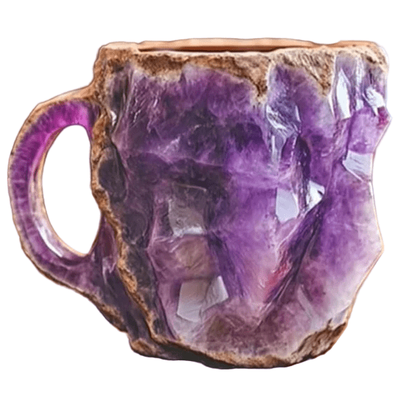 CRISTALLO MINERALE – Elegante Tazza da Caffè in Cristallo