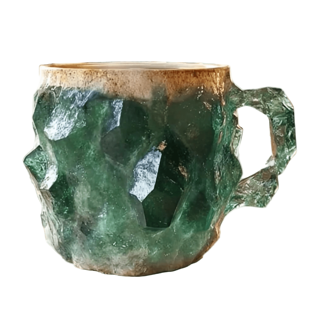CRISTALLO MINERALE – Elegante Tazza da Caffè in Cristallo