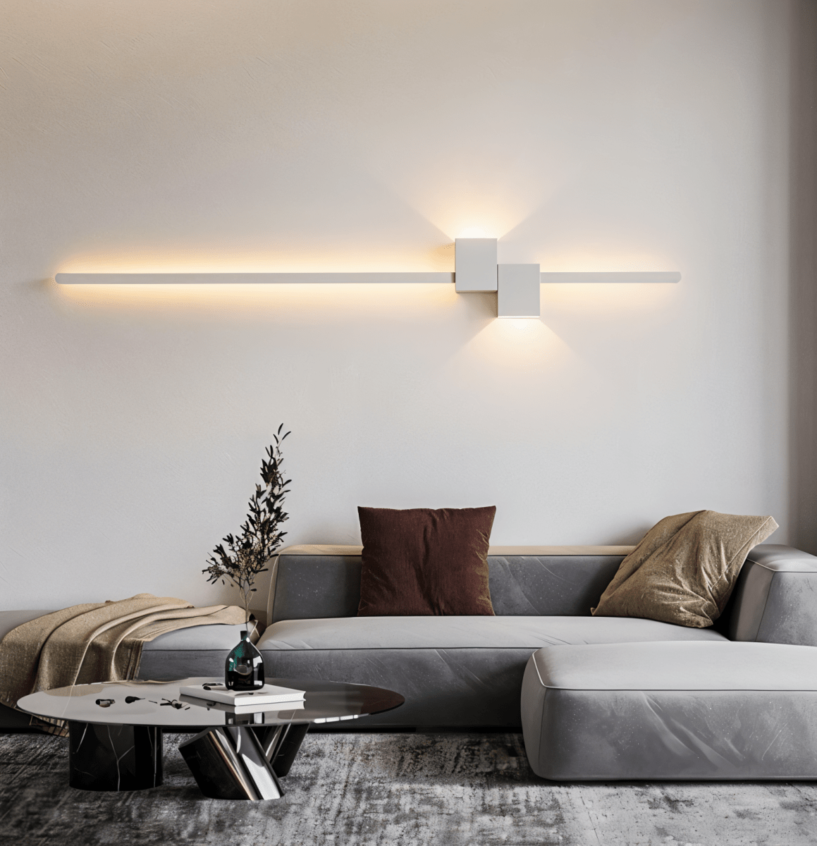 Lampada da Parete LED Minimalista – The Line – Illuminazione Moderna ed Elegante