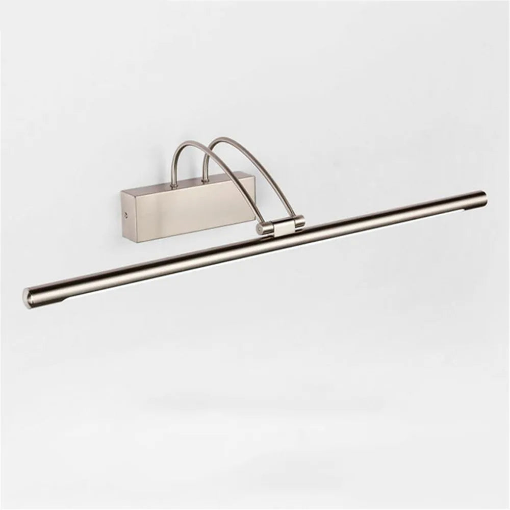 Specchio da Bagno LED con Illuminazione Frontale per Decorazione d'Arte Moderna