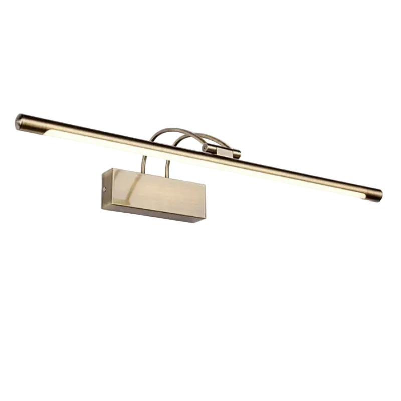 Specchio da Bagno LED con Illuminazione Frontale per Decorazione d'Arte Moderna