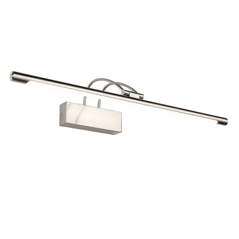 Specchio da Bagno LED con Illuminazione Frontale per Decorazione d'Arte Moderna