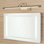 Specchio da Bagno LED con Illuminazione Frontale per Decorazione d'Arte Moderna