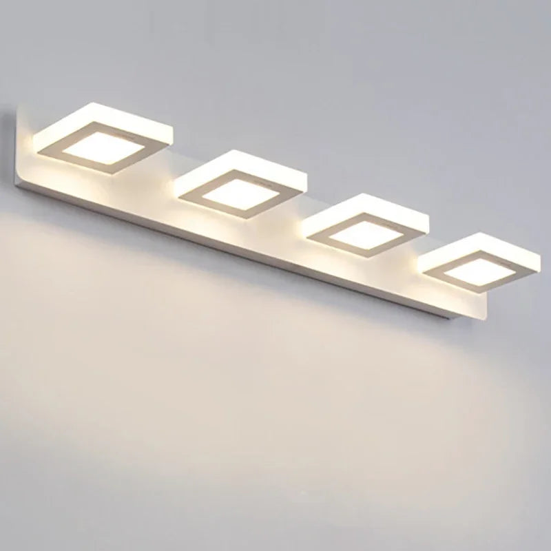 Lampada da parete LED moderna per bagno, luce da trucco, luce per specchio