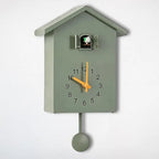 Orologio a Pendolo a Muro a Forma di Casa