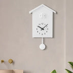 Orologio a Pendolo a Muro a Forma di Casa