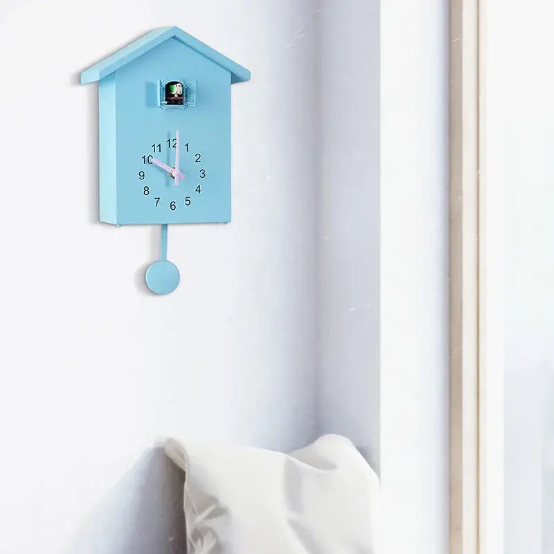Orologio a Pendolo a Muro a Forma di Casa