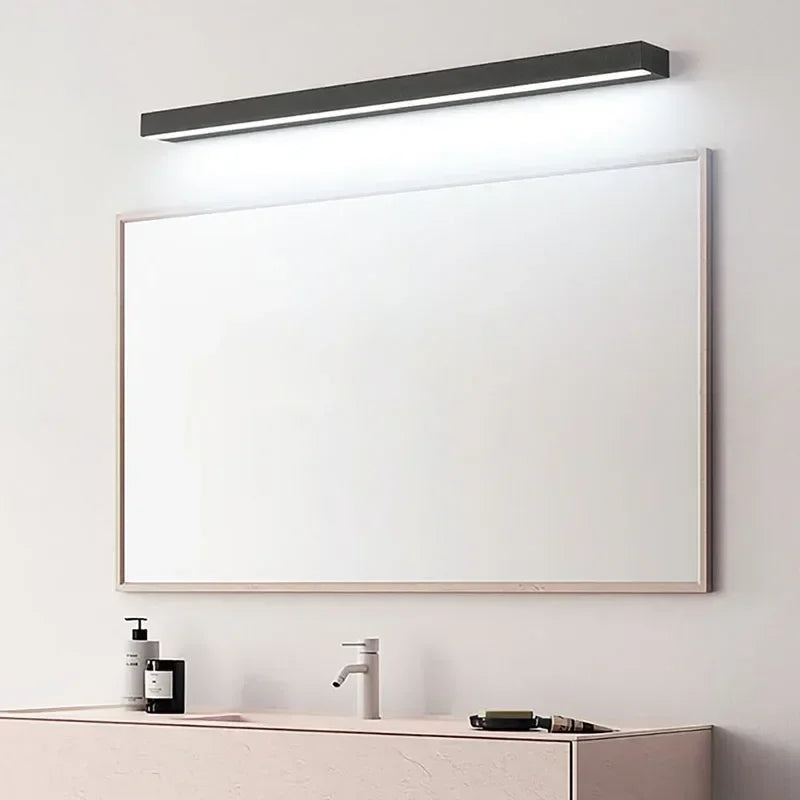 Lampada da parete LED moderna per bagno, applique per decorazione della casa