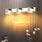 Lampada da Parete LED Moderna Applique in Cristallo Decorativa