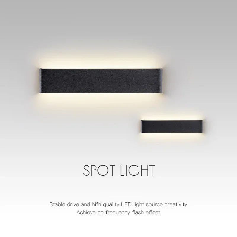 Lampada da Parete LED Moderna Applique Illuminazione Interna Luster