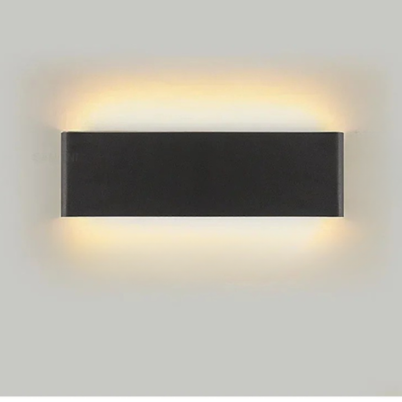 Lampada da Parete LED in Alluminio per Bagno e Soggiorno