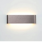 Lampada da Parete LED in Alluminio per Bagno e Soggiorno