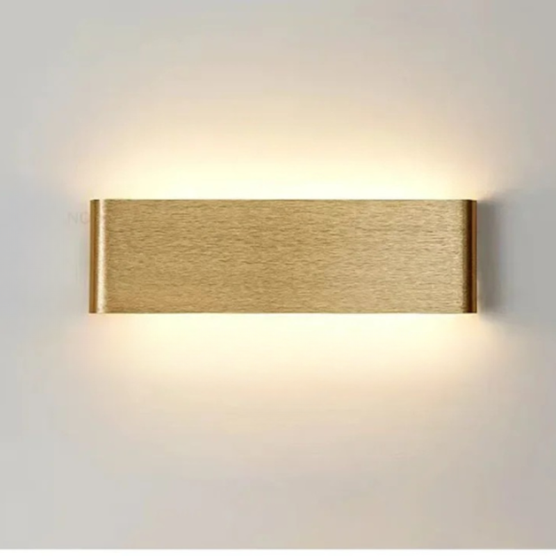 Lampada da Parete LED in Alluminio per Bagno e Soggiorno