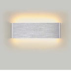 Lampada da Parete LED in Alluminio per Bagno e Soggiorno