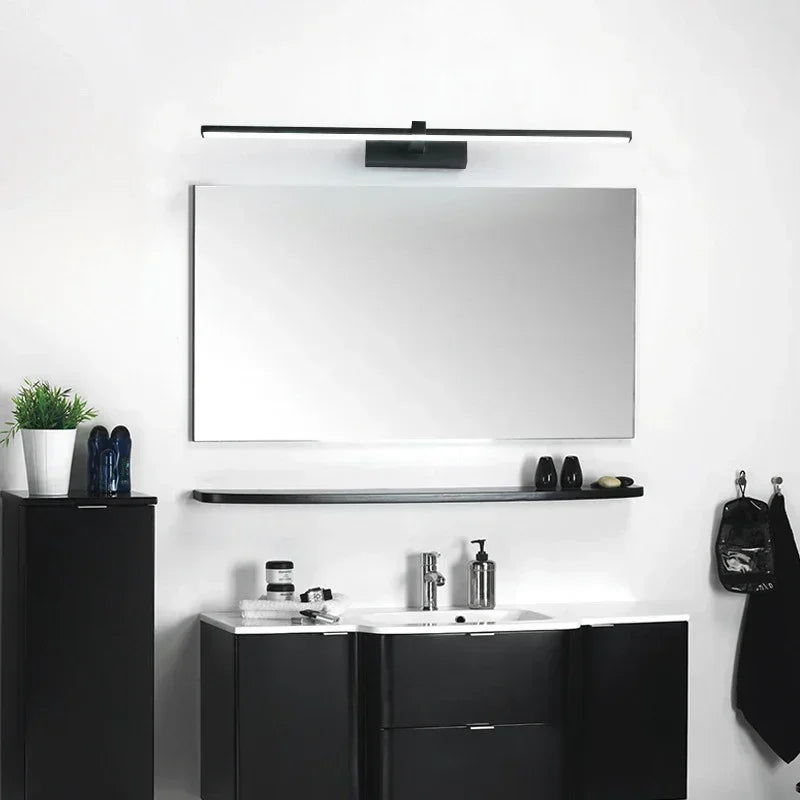 Lampade da Parete a Specchio LED Moderne in Alluminio per Bagno