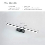 Lampade da Parete a Specchio LED Moderne in Alluminio per Bagno