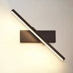 Lampada da Parete LED Moderna Rotabile per Specchio da Bagno