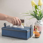 Modèra Premium Leatherite Tissue Case | Organizzatore di fazzoletti elegante e durevole per spazi moderni