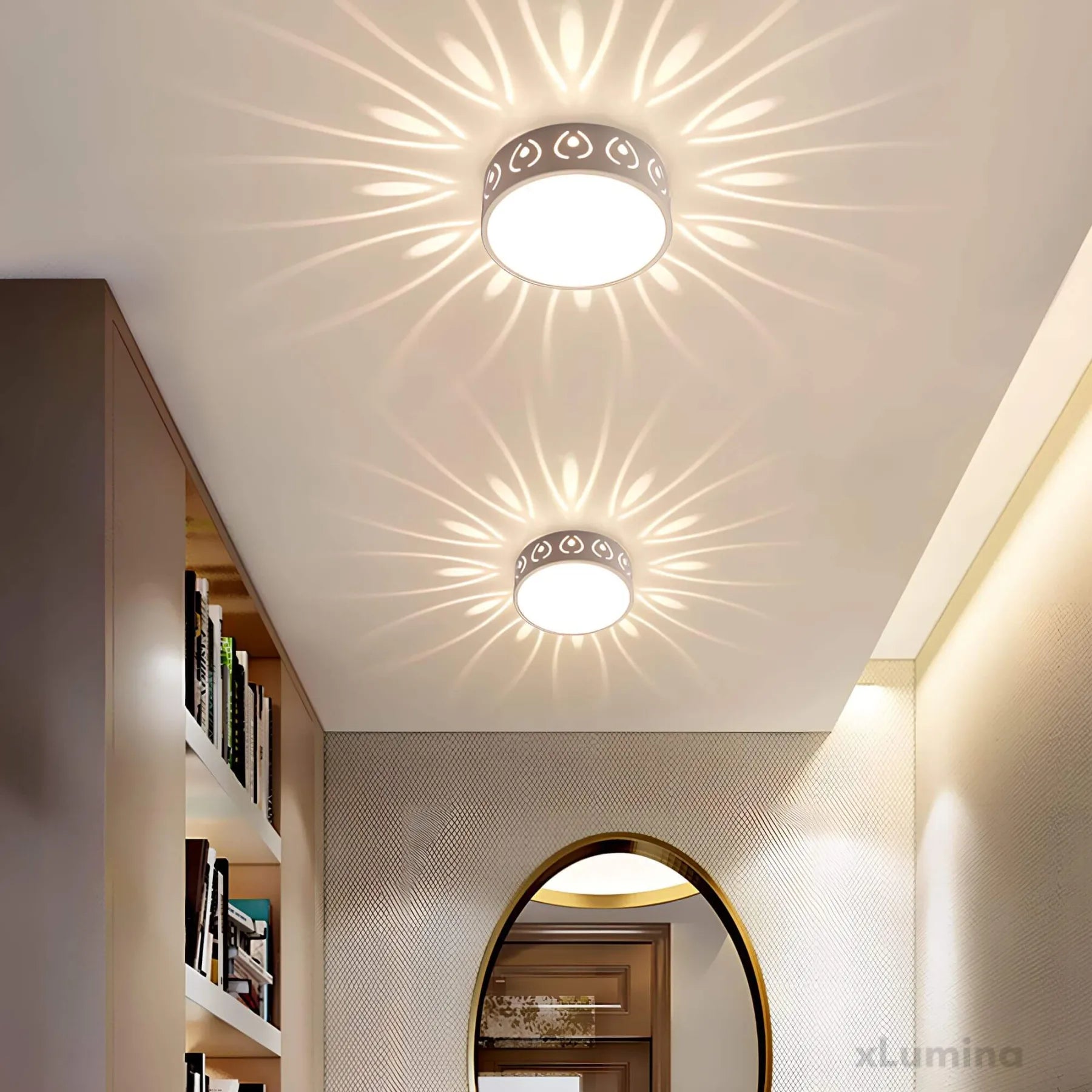 Frendorf | Lampada da soffitto LED - per ingresso, corridoio e balcone