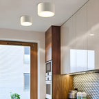 Moderna lampada da soffitto a LED – Forma rotonda e luce LED calda | Illuminazione accogliente per ogni ambiente