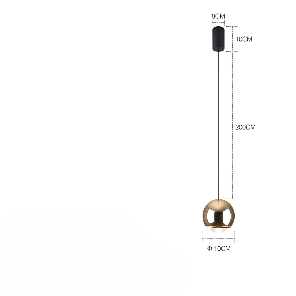Lampada a sospensione LED moderna – Design scandinavo | Perfetta per camera da letto, cucina e studio