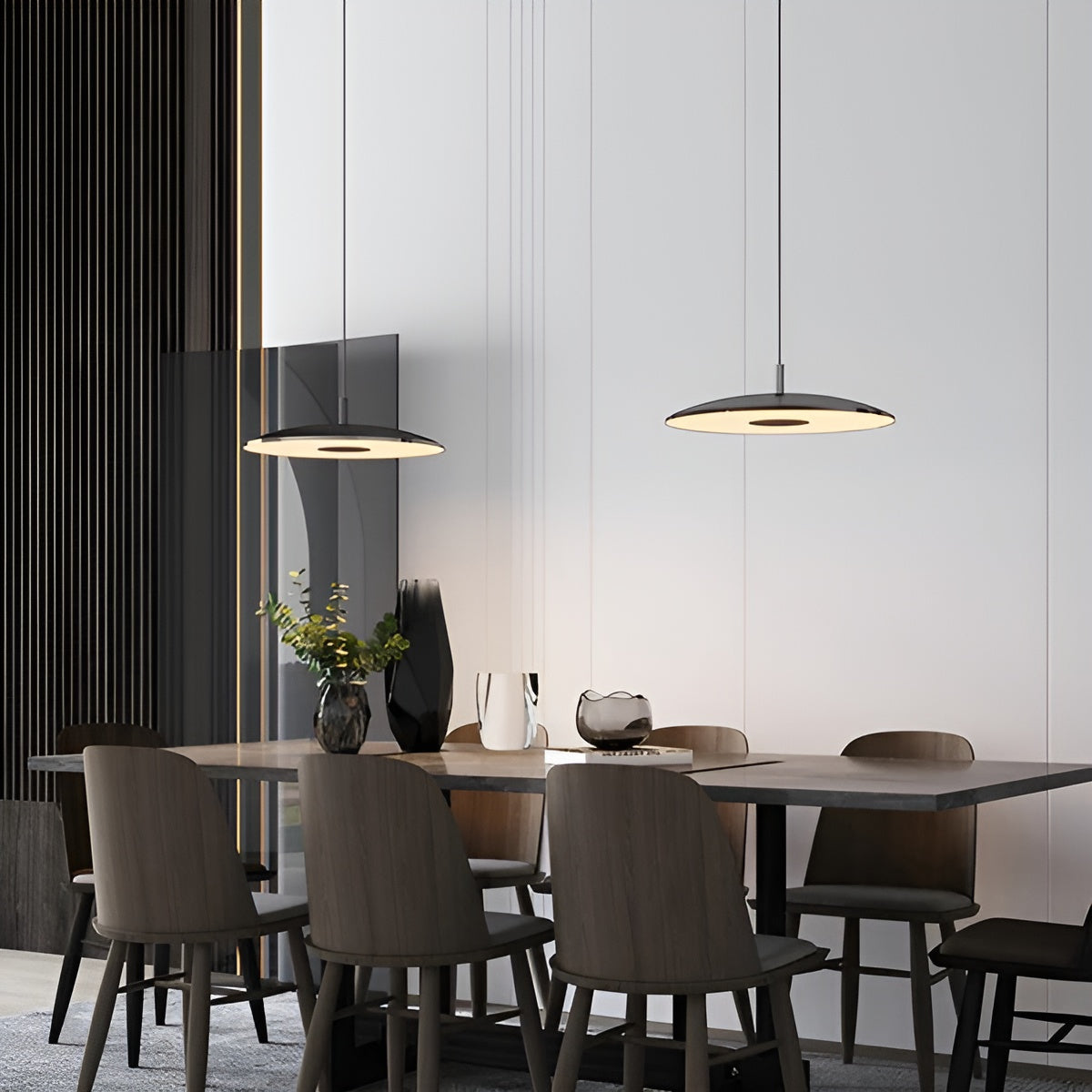 Moderna lampada a sospensione LED in ferro e nichel – Decorativa & Luce Calda | Ideale per la casa