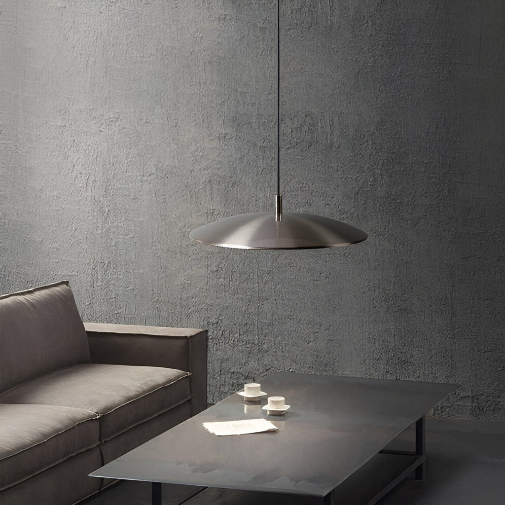 Moderna lampada a sospensione LED in ferro e nichel – Decorativa & Luce Calda | Ideale per la casa