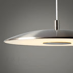 Moderna lampada a sospensione LED in ferro e nichel – Decorativa & Luce Calda | Ideale per la casa