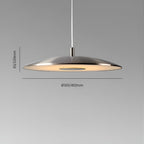 Moderna lampada a sospensione LED in ferro e nichel – Decorativa & Luce Calda | Ideale per la casa