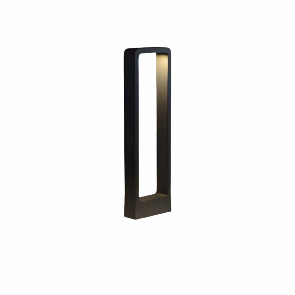 Moderna lampada da giardino a palo LED in alluminio – Illuminazione da esterno resistente alle intemperie in nero o grigio | Per terrazze, vialetti e ingressi