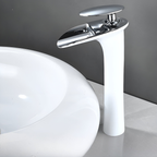 Rubinetti da lavabo moderni – Elegante rubinetto a cascata | Miscelatore monocomando di alta qualità