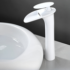 Rubinetti da lavabo moderni – Elegante rubinetto a cascata | Miscelatore monocomando di alta qualità