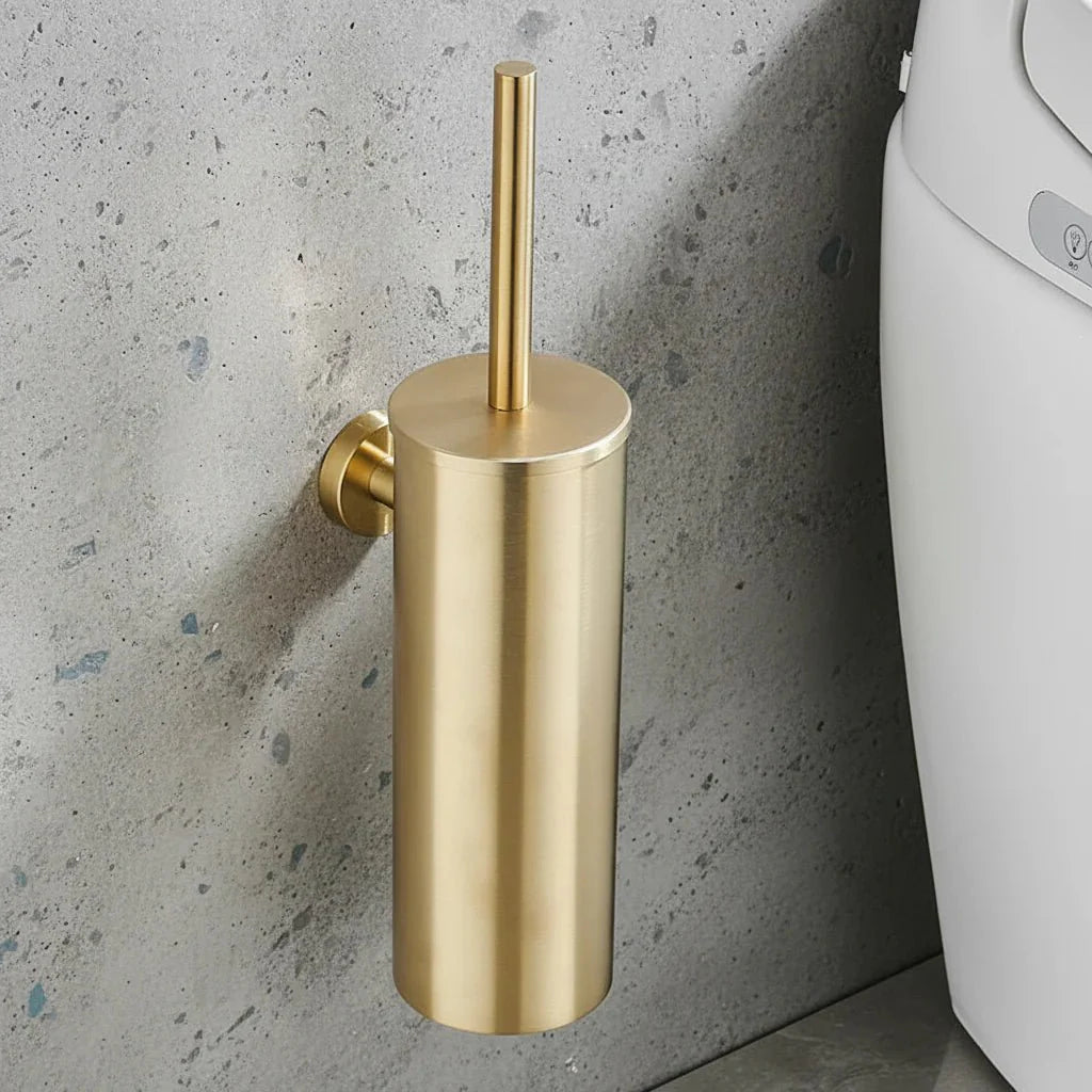 MODLOO STEEL – Set di Spazzola per WC in Acciaio Inossidabile Elegante per Bagni Moderni