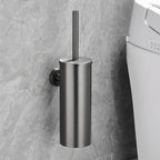 MODLOO STEEL – Set di Spazzola per WC in Acciaio Inossidabile Elegante per Bagni Moderni