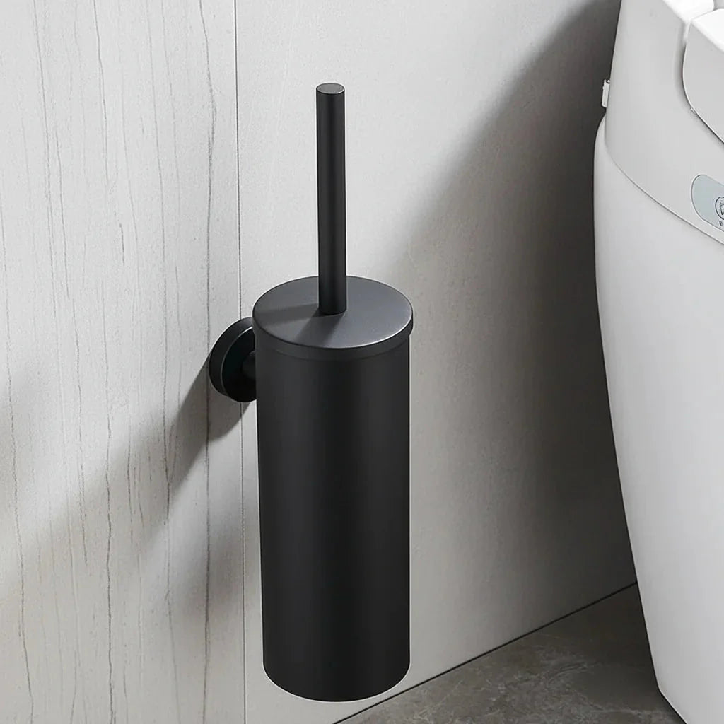 MODLOO STEEL – Set di Spazzola per WC in Acciaio Inossidabile Elegante per Bagni Moderni