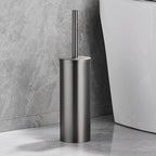 MODLOO STEEL – Set di Spazzola per WC in Acciaio Inossidabile Elegante per Bagni Moderni