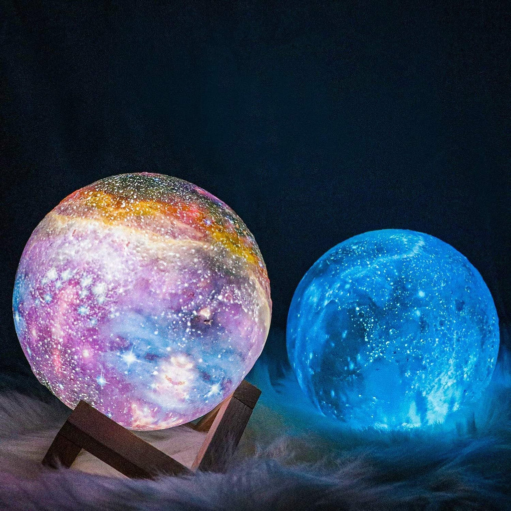 Frendorf | Lampada notturna a motivo stellare | Controllo touch, ricaricabile