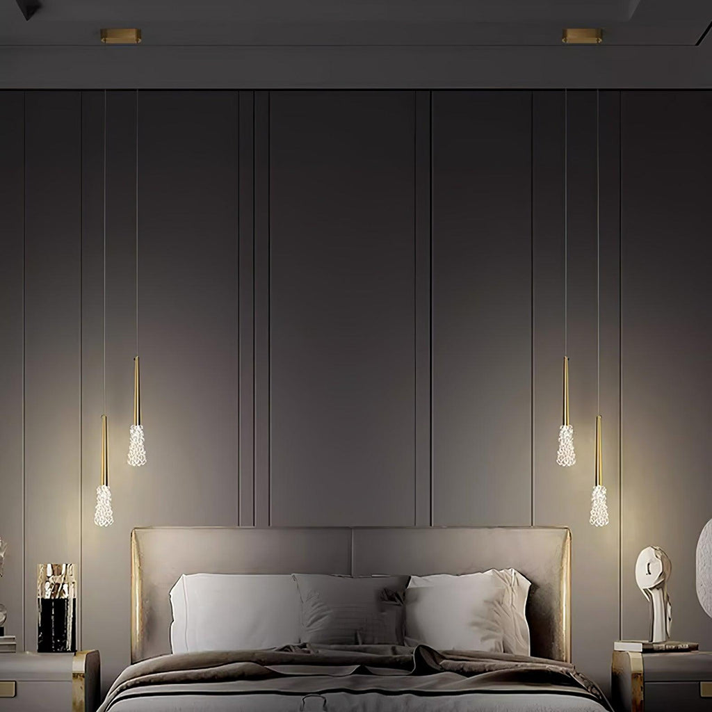 Mozzi Lux Lampadario a Sospensione Moderno in Cristallo