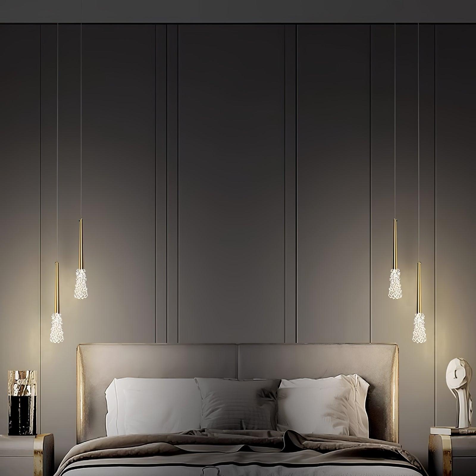 Mozzi Lux Lampadario a Sospensione Moderno in Cristallo