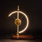AuraTijd™ | Orologio Lampada di Lusso e Caricatore